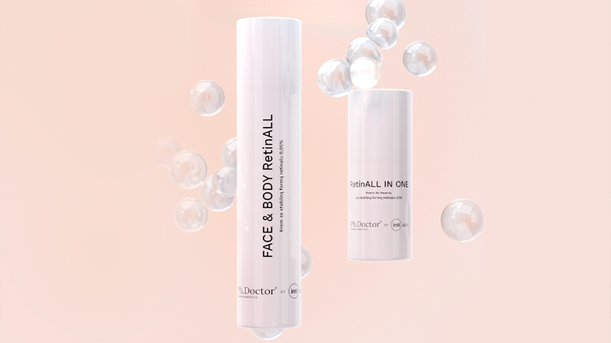 Który produkt wybrać? Krem do twarzy ze stabilną formą retinalu RetinALL IN ONE 0,1% czy Krem ze stabilną formą retinalu FACE&BODY RetinALL 0,05%?