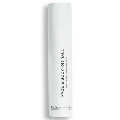 <tc>FACE & BODY RetinALL

Cream with stable form of retinal 0.05%</tc>